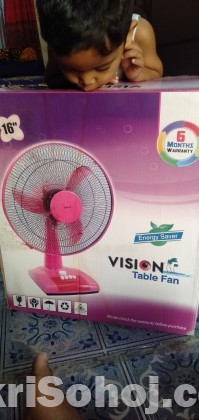 Vision Table Fan